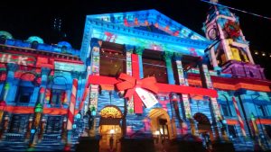 building projection mapping