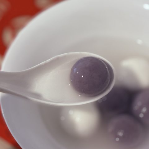 One is considered a year older after eating tang yuan during the Winter Solstice celebration.