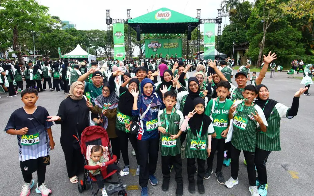10,000 Sarawakians Gather for MILO® Malaysia Breakfast Day 2026 to celebrate healthy living and togetherness