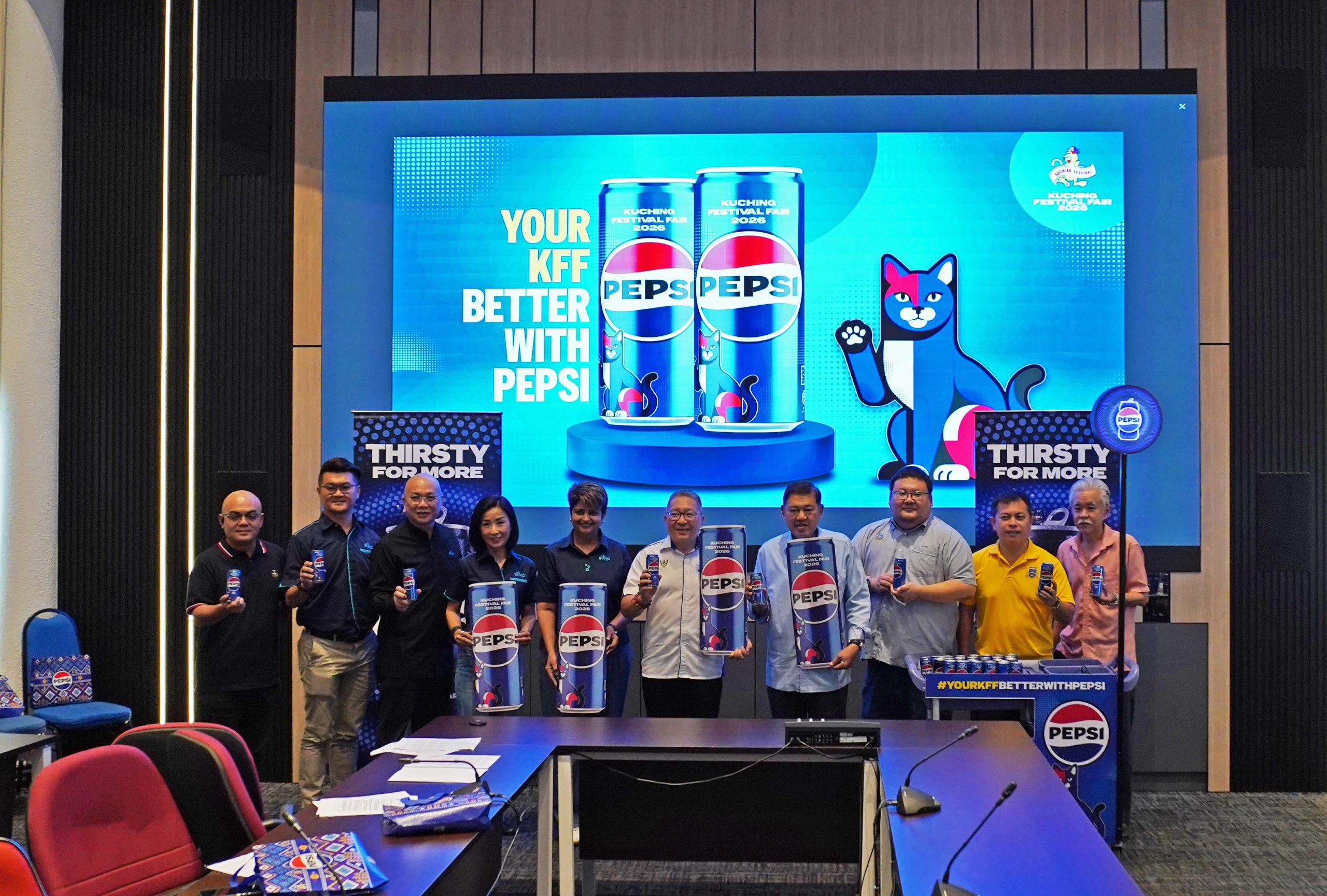 Pepsi Malaysia Unveils First-Ever Kuching Festival Fair Limited Edition Can
